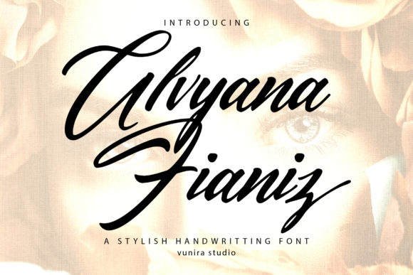 Alvyana Fianiz: A Refined Script Font for Editorial Elegance