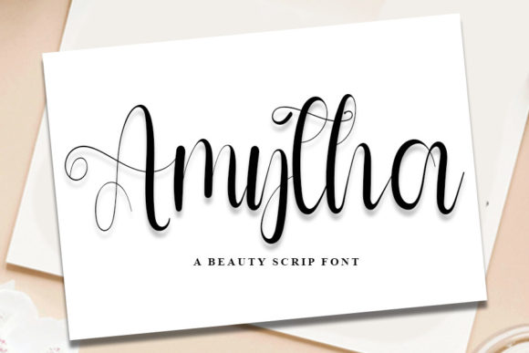Amytha: A Delicate Script Handwritten Font for Thoughtful Editorial Design