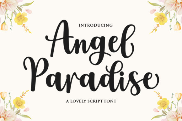 Angel Paradise Font Review