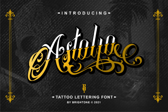 Astolfo Script Font for Elegant Brand Identity