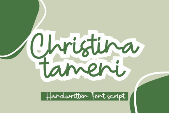 Christina Tameni Font for Warm, Memorable Branding