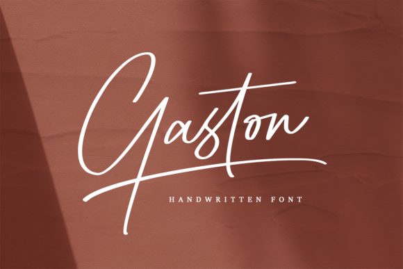 Gaston Script Font for Polished Brand Visuals
