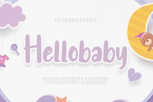 Hellobaby: Bold & Cute Script Handwritten Font