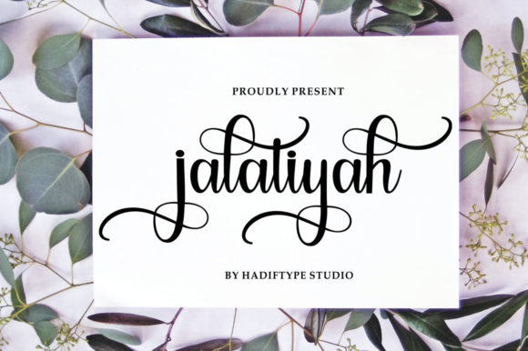 Jalaliyah: An Elegant Script Font for Editorial Design