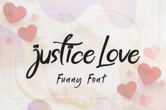 Justice Love Font for Elegant Branding and Social Campaigns