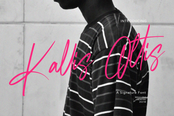 Kallis Ottis Font for Creative Makers