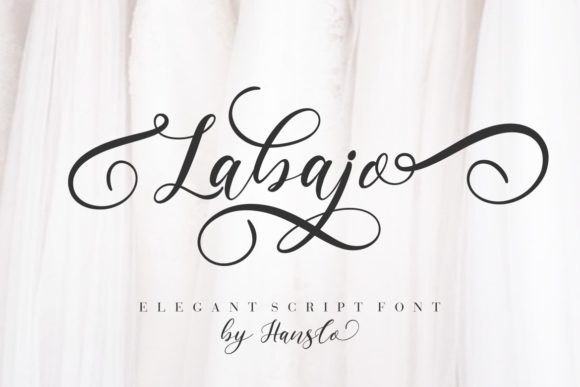 Labajo Script Font for Elegant Handmade Design