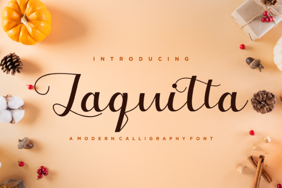 Laquitta: Elegant Script Handwritten Font for Modern Design