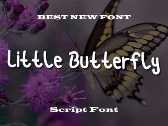 Little Butterfly Script Font for Warm, Memorable Branding