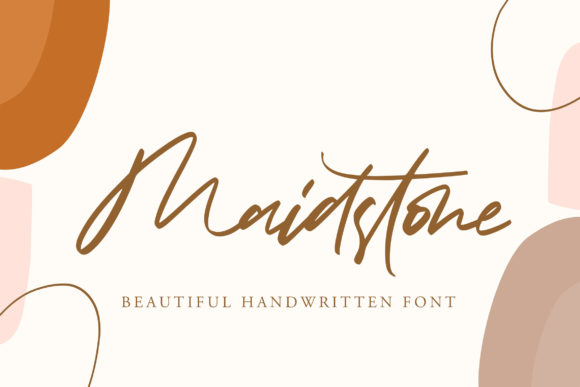 Maidstone: A Script Font for Elegant Design