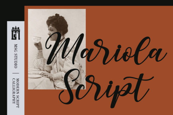 Mariola Script Font for Elegant Campaign Design