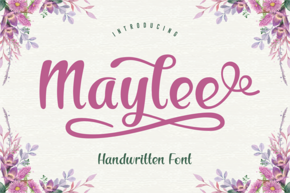 Maylee Script Font for Handmade Creators