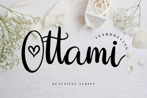 Ottami Script Font for Elegant Brand Identity Design