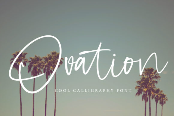 Ovation Font: A Stylish Script for Creative Projects