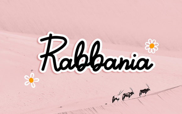 Rabbania Font: Elegant Script for Small Business Branding