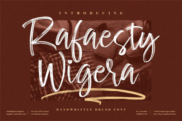 Rafaesty Wigera Font for Web Design
