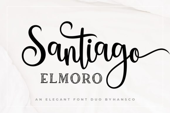 Santiago Elmoro Font: Elegant Serif + Script Duo for Brand Campaigns