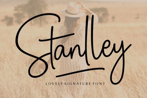 Stanlley Script Font for Elegant, Refreshing Campaign Design