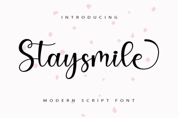 Stay Smile Font for Elegant Branding