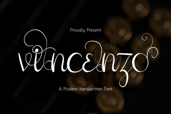 Vincenzo Script Font for Elegant Brand Identity