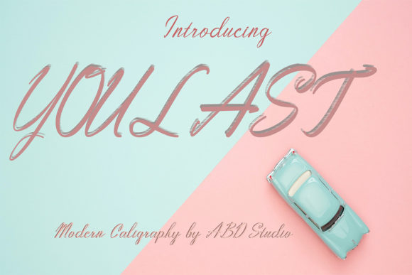 Youlast: Elegant Script Font for Handmade Creators