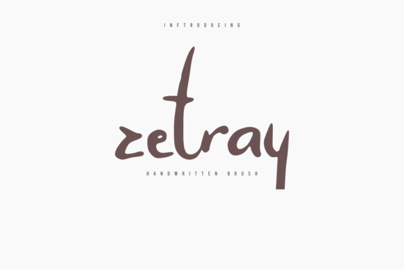 Zetray: A Delicate Script Font for Elegant Editorial Design